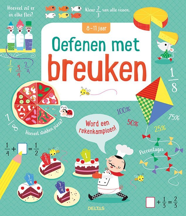 Rekenboekjes en telboekjes oefenen met rekenen en tellen
