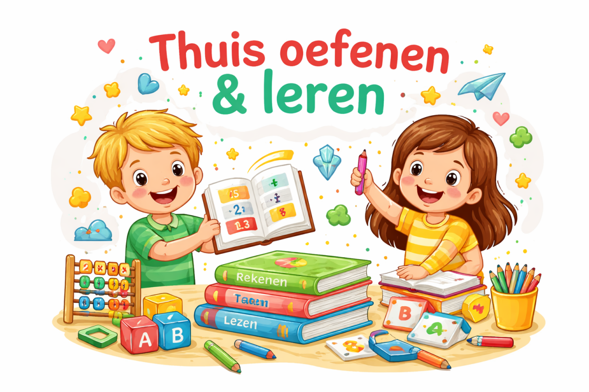 Thuis oefenen en leren basisschool