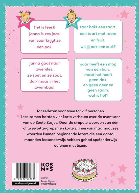 Leren lezen met de Zoete Zusjes - leeskoffer - Leeskoffer