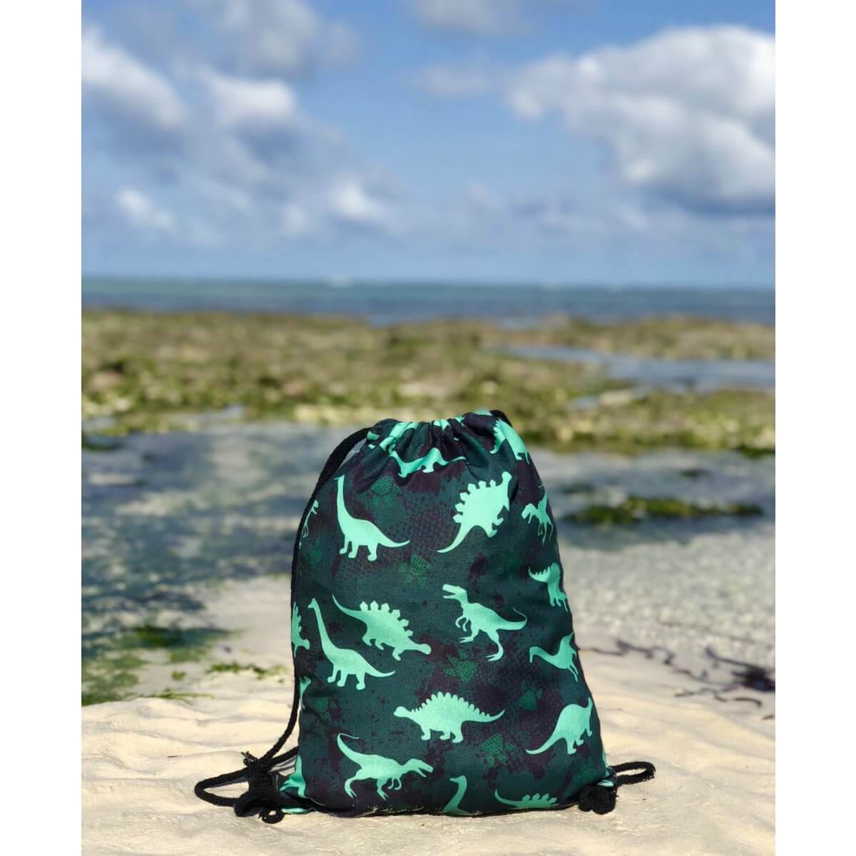 Sporttas / Gymtas kind dino - Kinderboekenland.nl