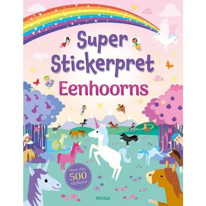 Super stickerpret eenhoorns - Kinderboekenland.nl