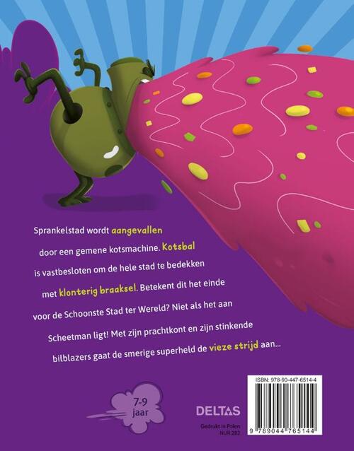 Scheetman lost het op De Grote Kotsboel achterkant boek