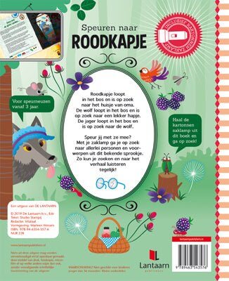 Speuren naar roodkapje achterkant