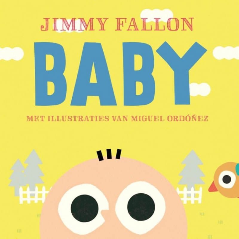 Baby - Jimmy Fallon eerste woordjes boek Kinderboekenland.nl