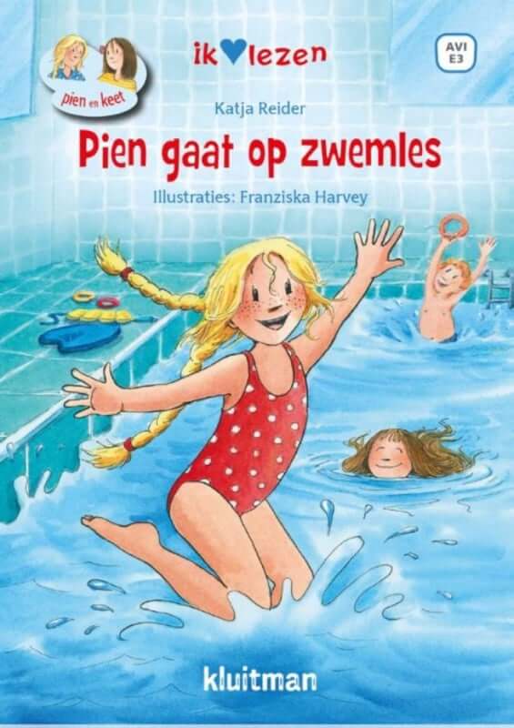 Ik hou van lezen - Pien gaat op zwemles Kinderboekenland.nl
