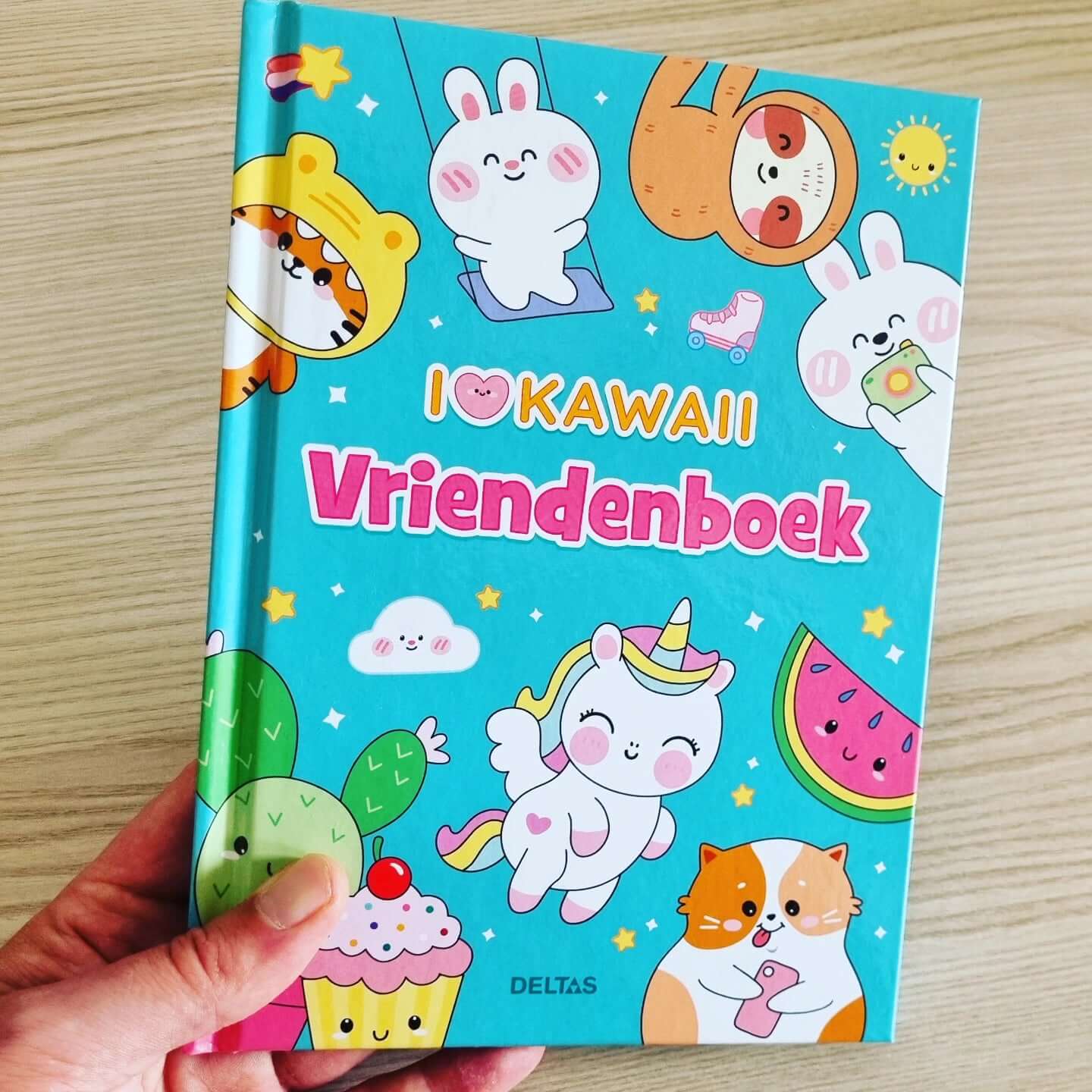 Kawaii vriendenboekje deltas