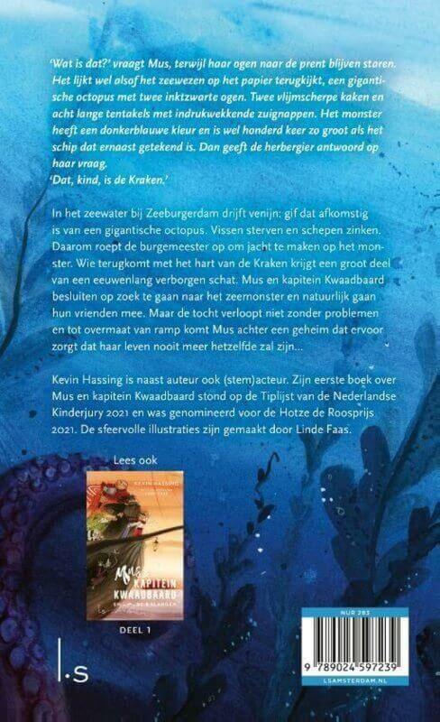 Mus en kapitein Kwaadbaard 2 - Koers naar de Kraken Kinderboekenland.nl