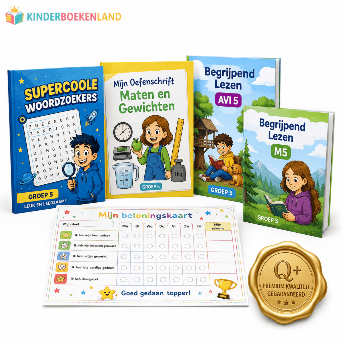 Groep 5 Oefenpakket Lezen & Rekenen | Extra oefenen thuis voor groep 5