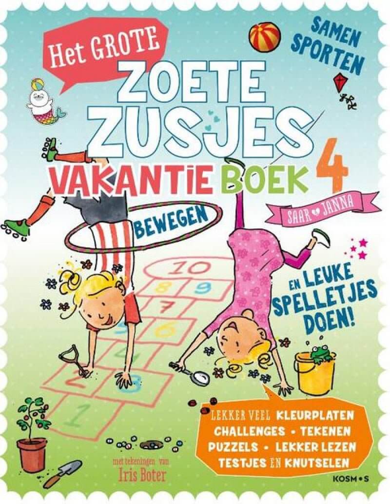 Het grote Zoete Zusjes vakantieboek 4 voorkant