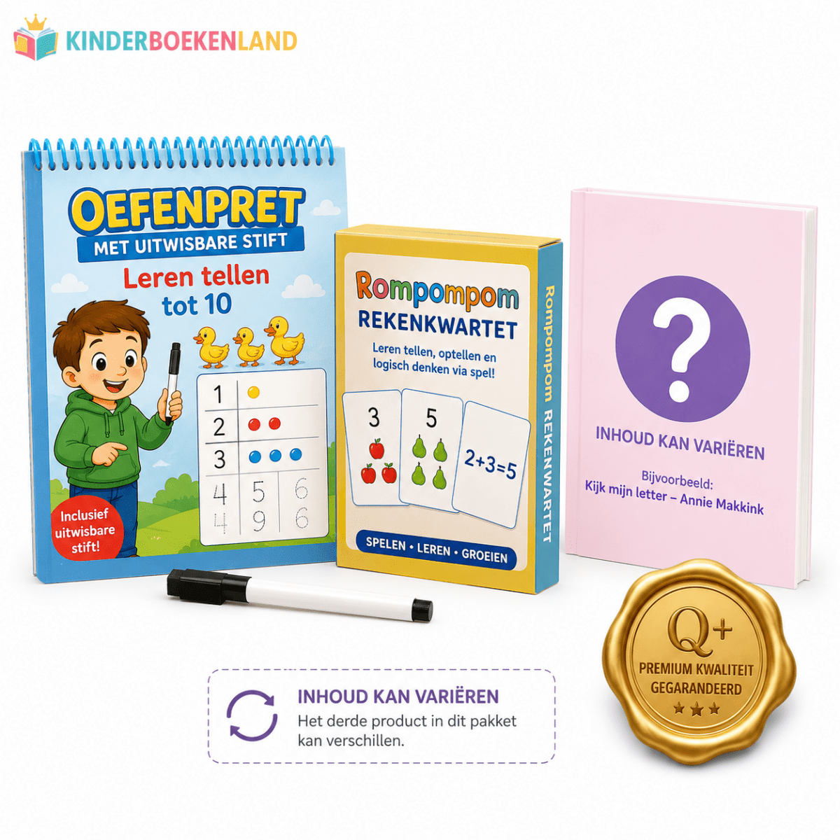 Kleuter lees- en rekenpakket, Spelenderwijs Leren