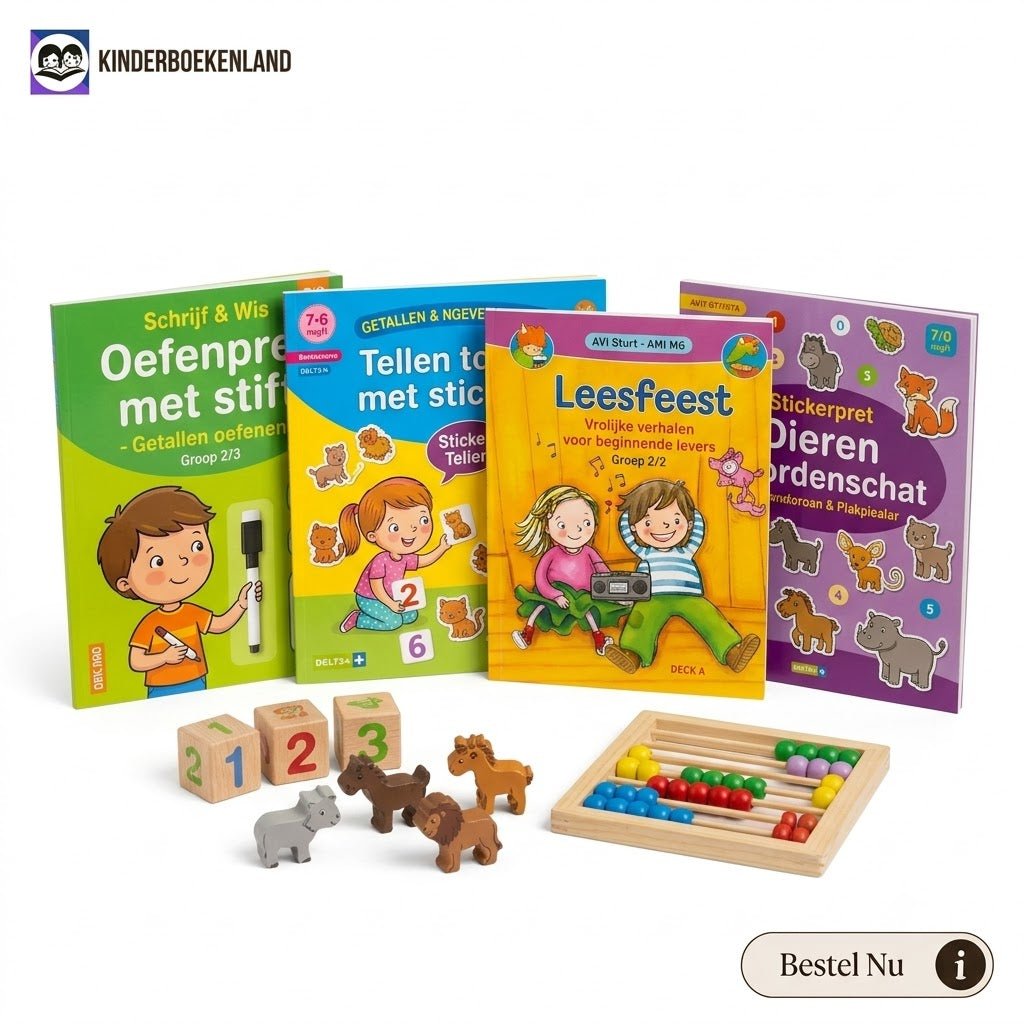 leespakket en rekenpakket groep 2 en 3 thuis oefenen met leren lezen en rekenen