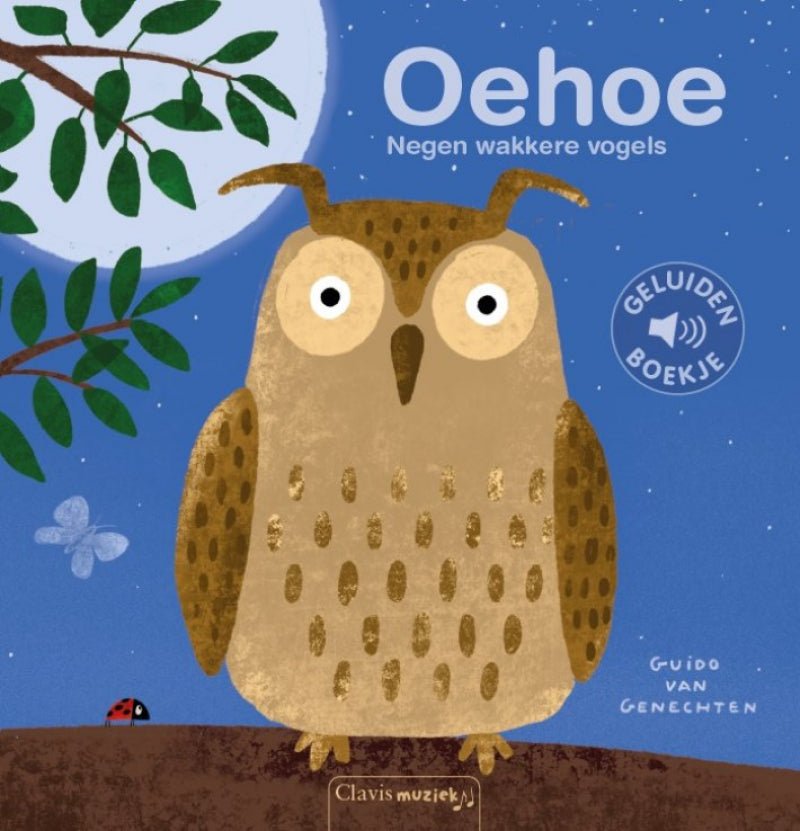 Oehoe Negen wakkere vogels. geluidenboek - Geluidenboek