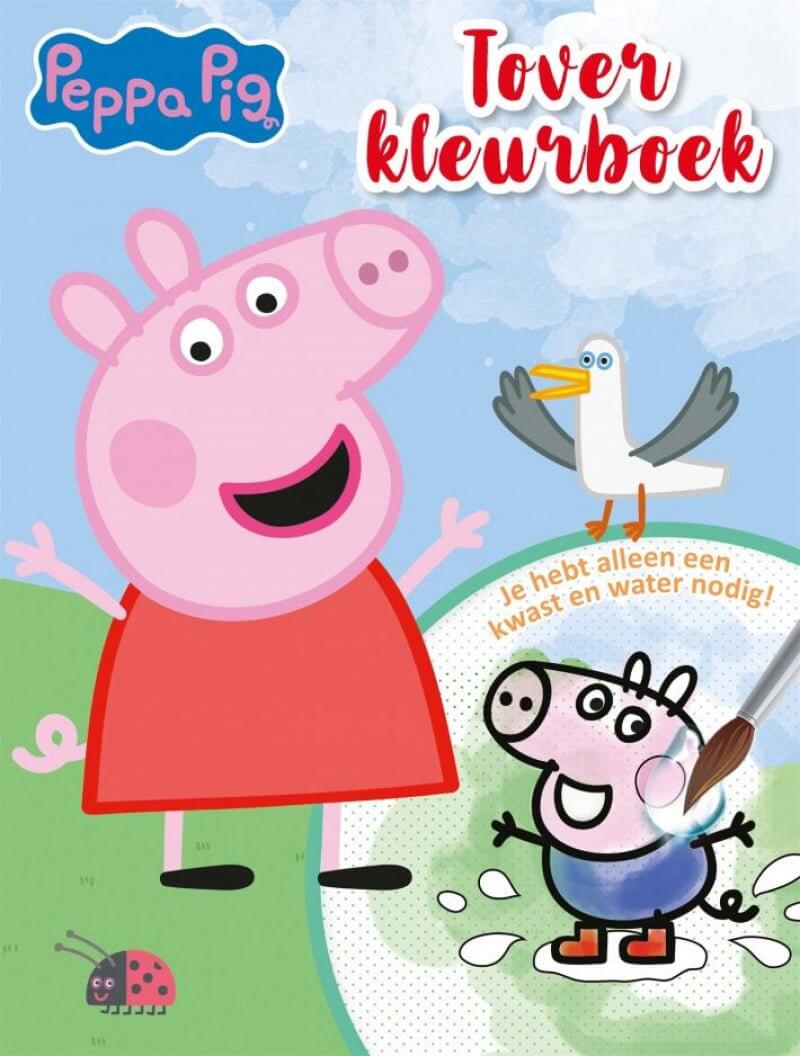 Peppa pig tover kleurboek 1
