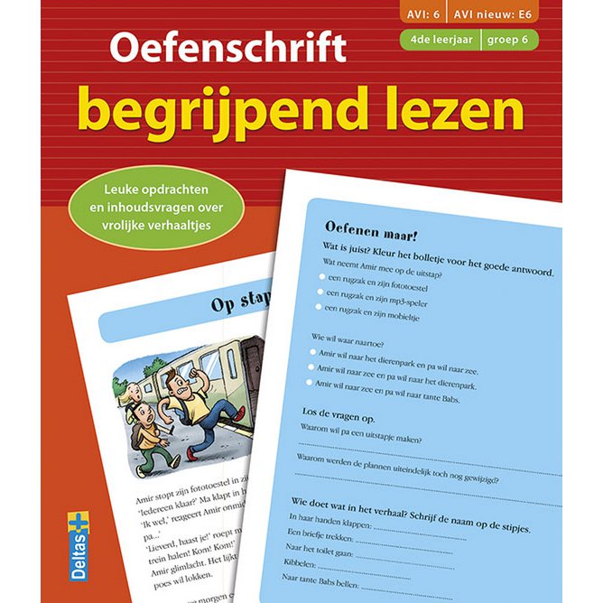 Oefenschrift begrijpend lezen groep 6