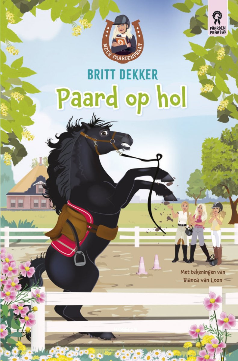 Meer paardenpraat 4 - Paard op hol! - Zelfleesboek