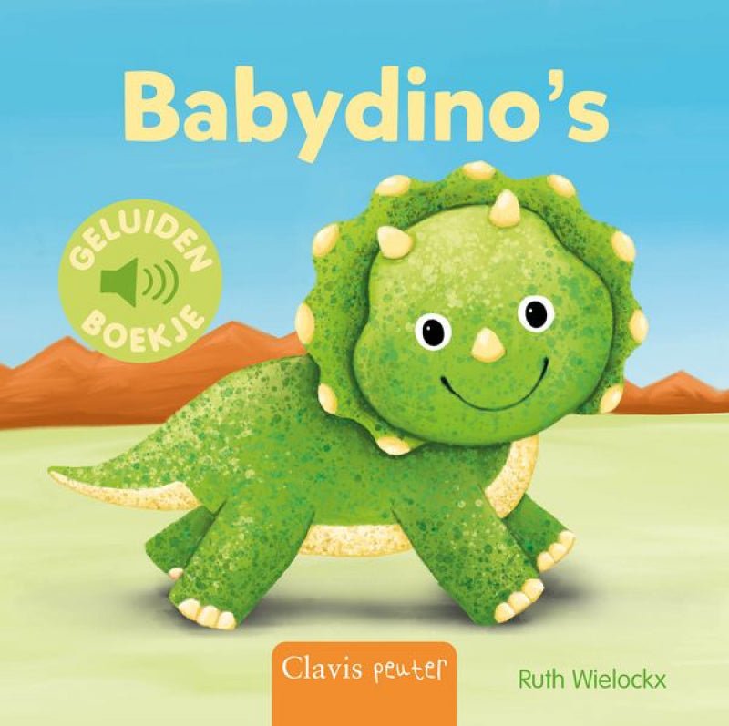 Babydinoโs geluidenboekje - Geluidenboek