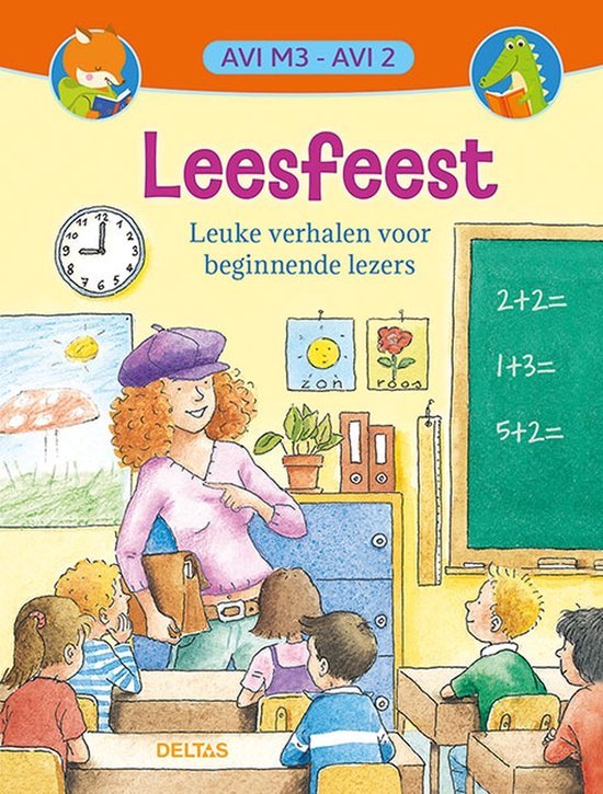 Leesfeest, leuke verhalen voor beginnende lezers (avi m3 avi2)