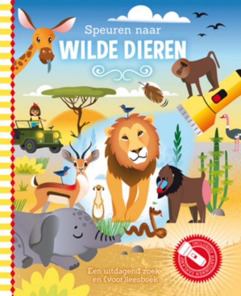 Zaklamboek wilde dieren