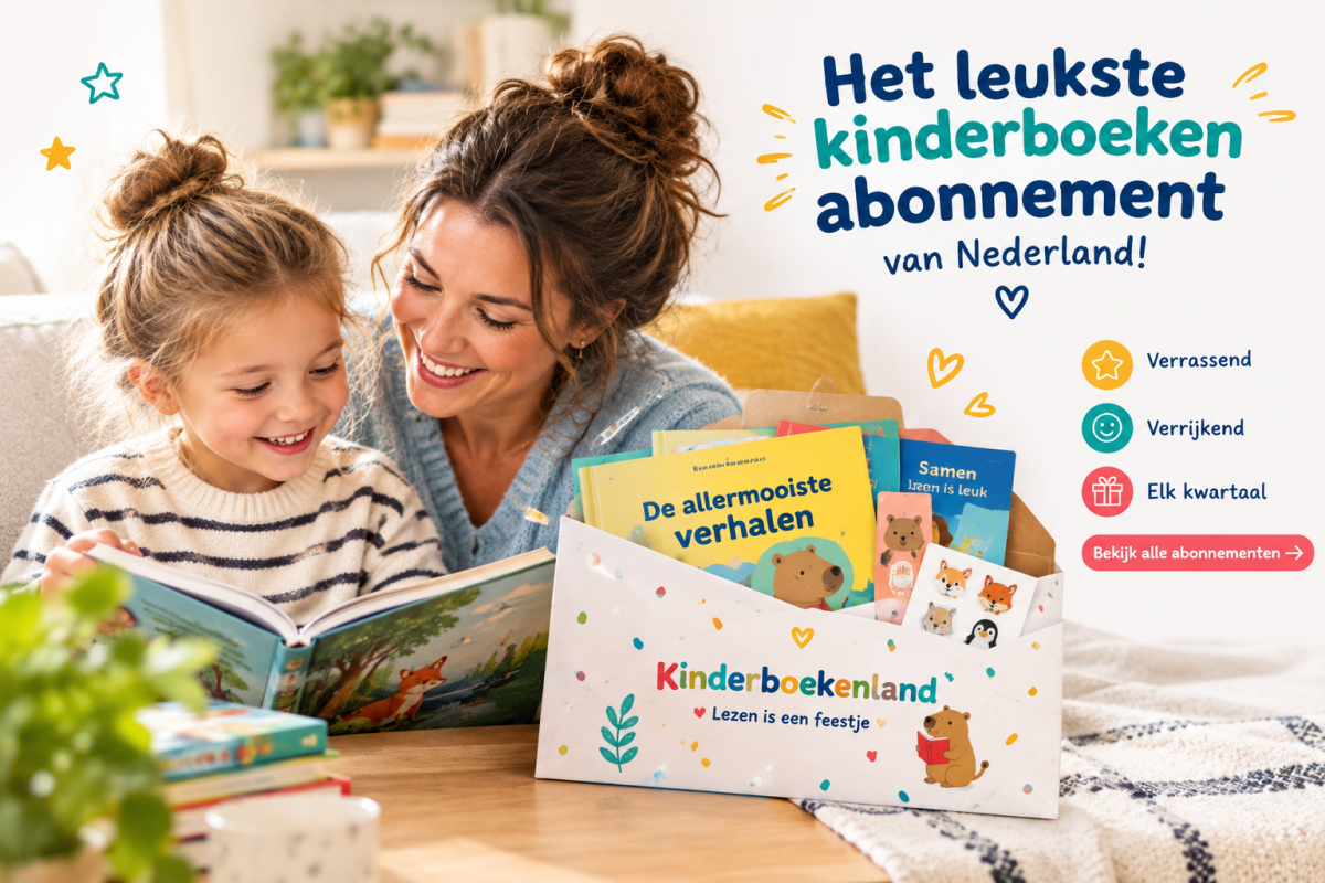 Kinderboek abonnement om samen te lezen