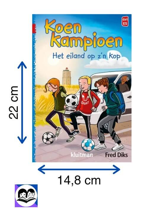 Koen Kampioen t eiland op z'n kop formaat boek