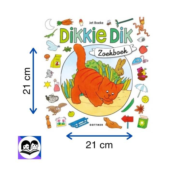 Dikkie Dik Zoekboek formaat