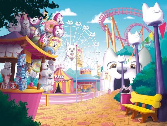 De avonturen van Rutger, Thomas en Paco 3 - Het Pretpark - inhoud