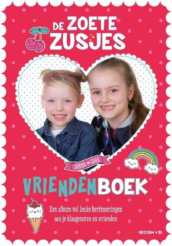 De zoete zusjes vriendenboek