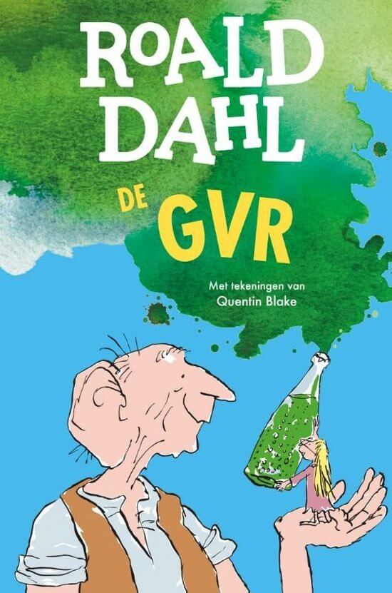 De GVR de grote vriendelijke reus Roald Dahl voorkant nieuw