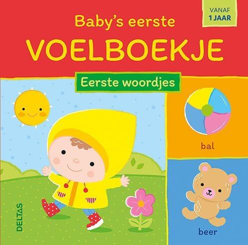 Baby's eerste voelboekje - Eerste woordjes - Kinderboekenland.nl
