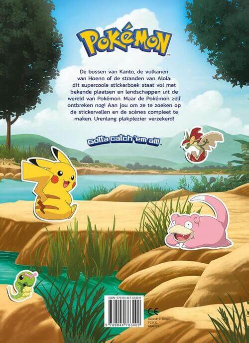 Pokemon Super Stickerpret stickerboek