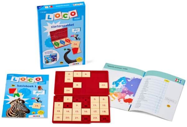 Extra spel foto Loco Maxi - Starterspakket (7-9 jaar) - Kinderboekenland.nl