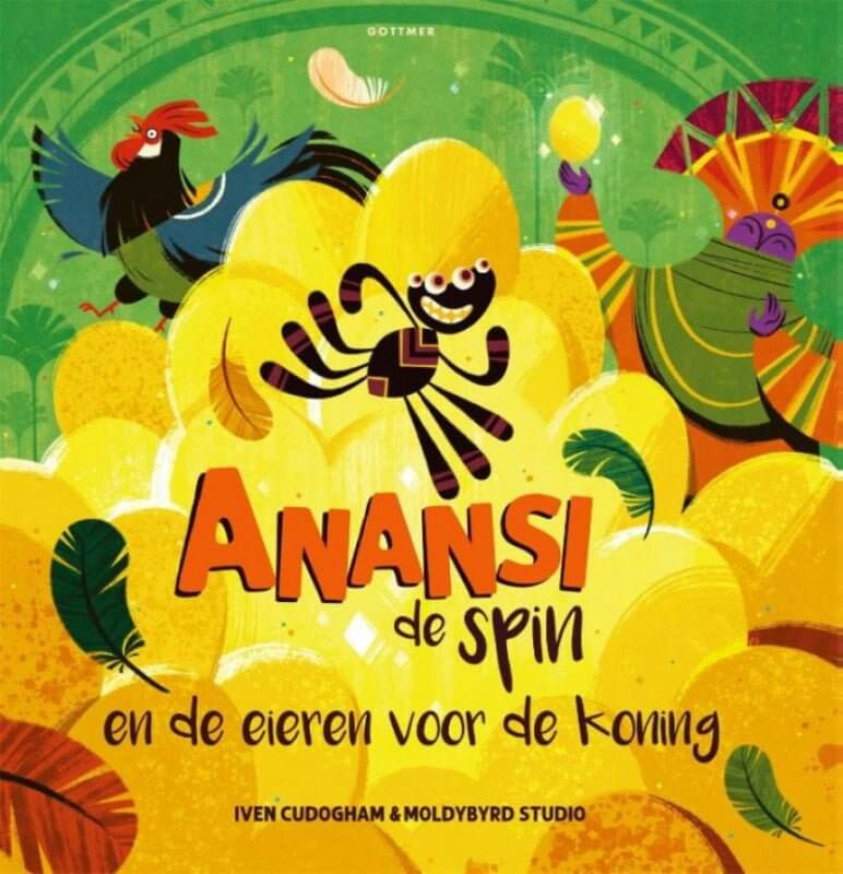 Anansi de spin en de eieren voor de koning Kinderboekenland.nl