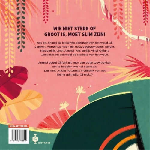 Anansi de spin sterker dan olifant Kinderboekenland.nl