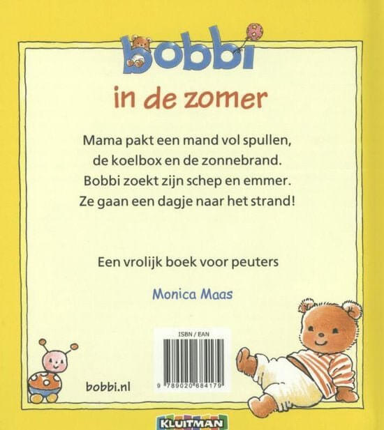 Bobbi in de zomer Kinderboekenland.nl
