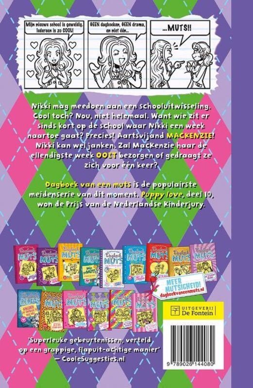 Dagboek van een Muts 11 bff's voor even (hardcover) Kinderboekenland.nl