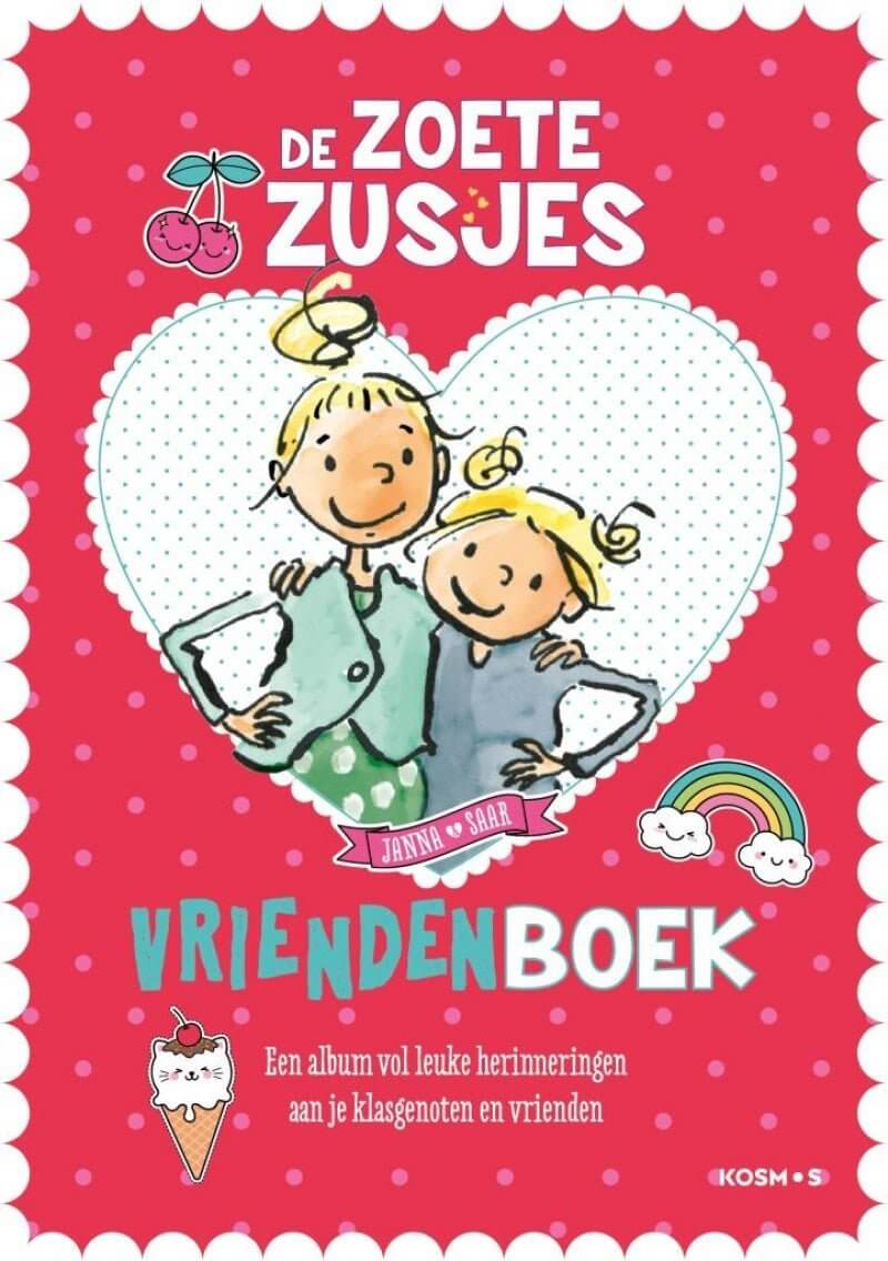 Zoete zusjes vriendenboek
