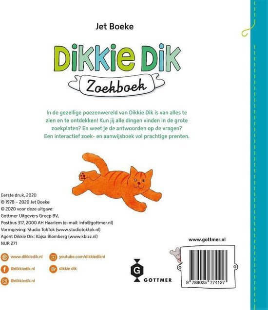 Dikkie Dik zoekboek Kinderboekenland.nl