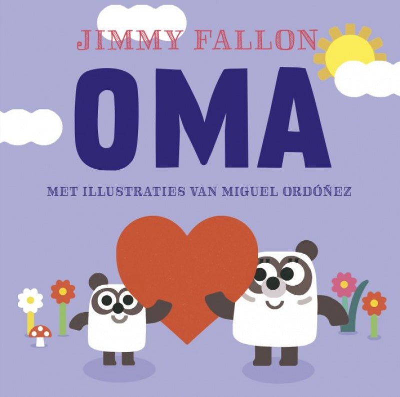 OMA - Jimmy Fallon eerste woordjes boek Kinderboekenland.nl