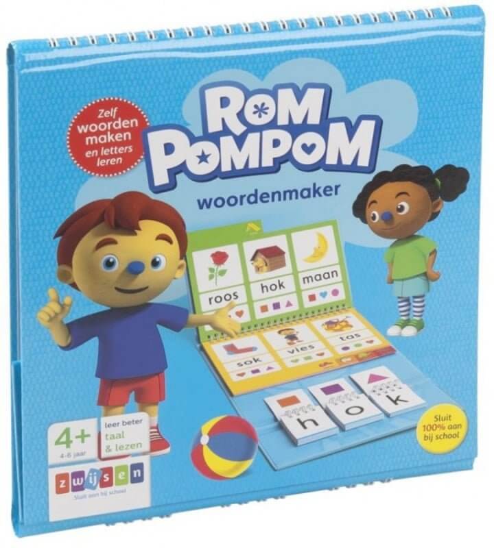 Rompompom woordenmaker Zwijsen Kinderboekenland.nl