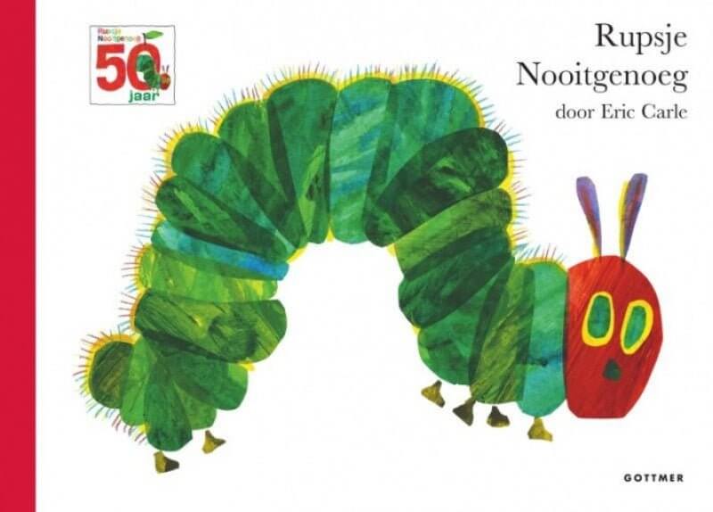 Rupsje Nooitgenoeg grote kartoneditie Kinderboekenland.nl