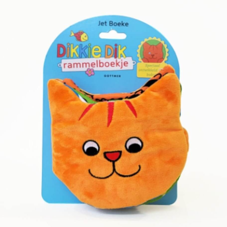 Dikkie dik rammelboekje baby verpakking