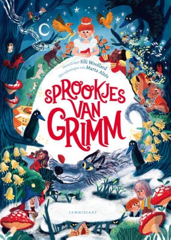 Sprookjes van Grimm voorkant Kinderboekenland.nl