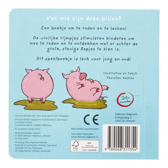 Van wie zijn deze billen? Kinderboekenland.nl