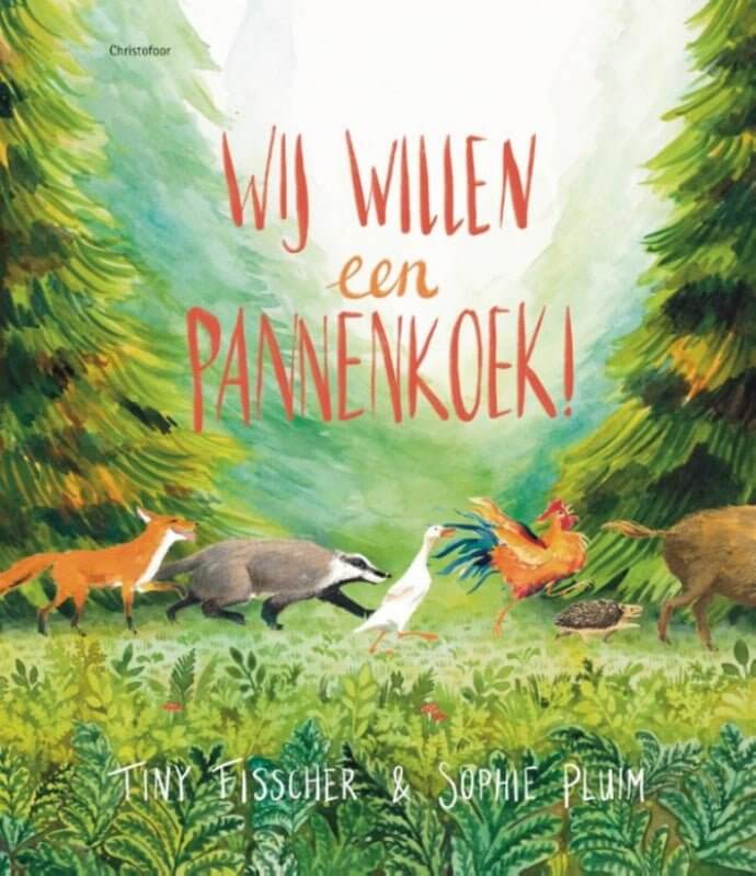 Wij willen een pannenkoek Kinderboekenland.nl