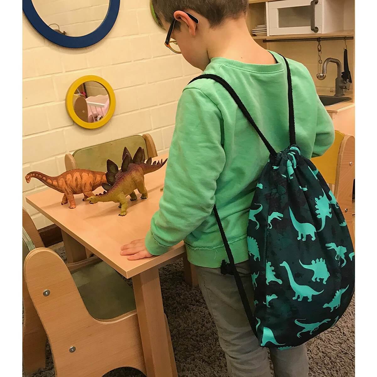 Sporttas / Gymtas kind dino - Kinderboekenland.nl