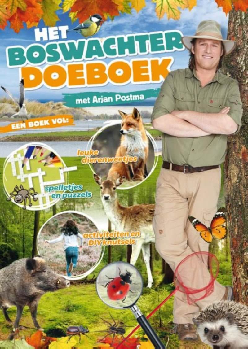 Het boswachterdoeboek met Arjan Postma - Kinderboekenland.nl