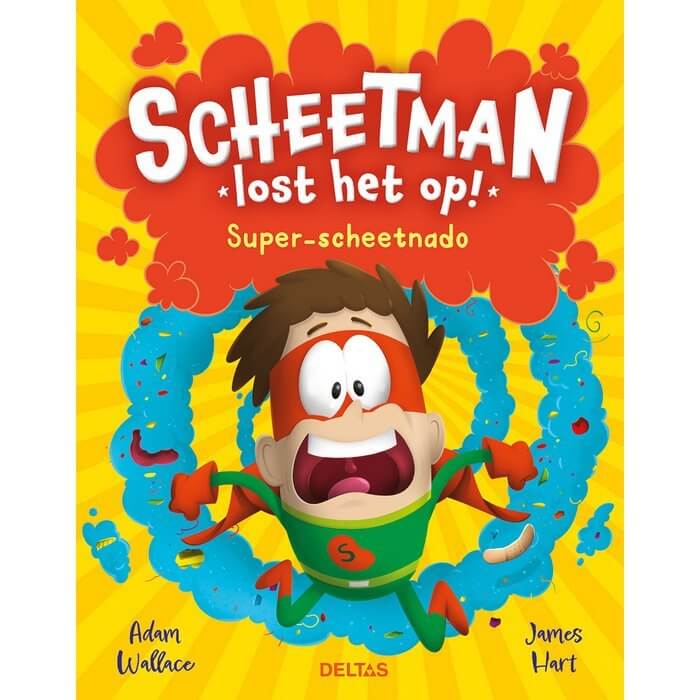 Scheetman lost het op super- scheetnado voorkant