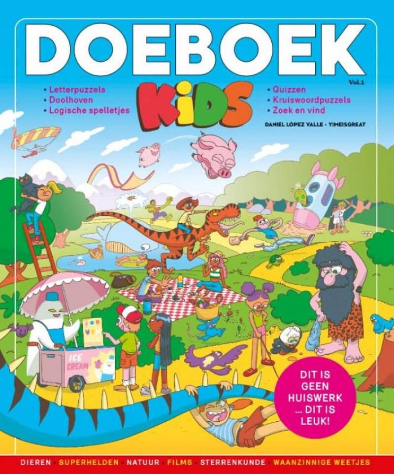 Doeboek voor kids - Kinderboekenland.nl