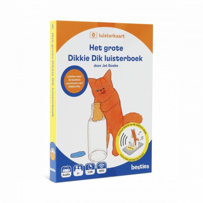 Dikkie Dik luisterkaart Het Grote Dikkie Dik luisterboek Jet Boeke 2