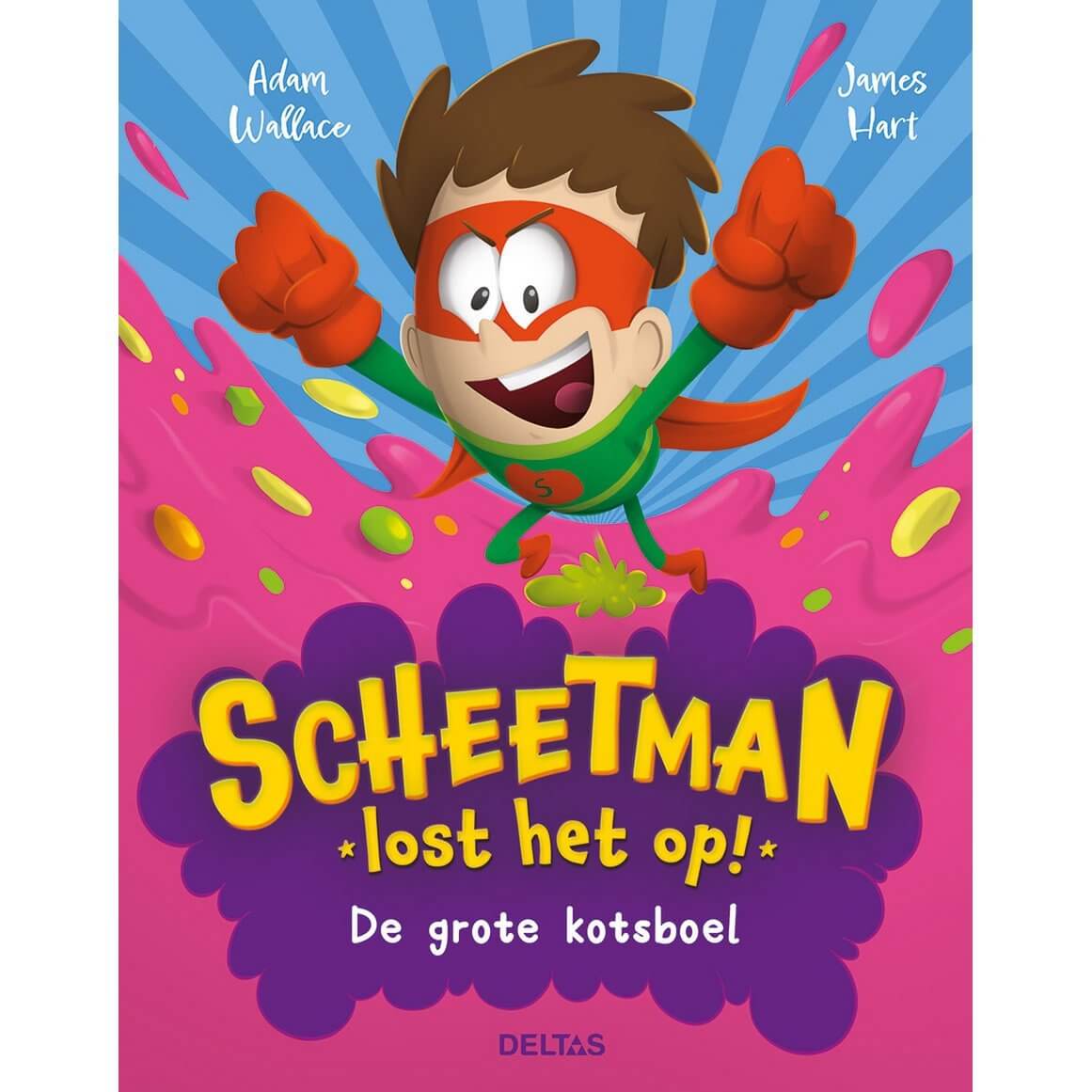 Scheetman lost het op De Grote Kotsboel voorkant boek